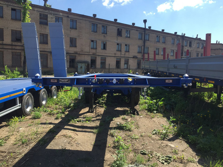 Полуприцеп для перевозки контейнеров 45 футовых ЧМЗАП 99903 по спецификации 028