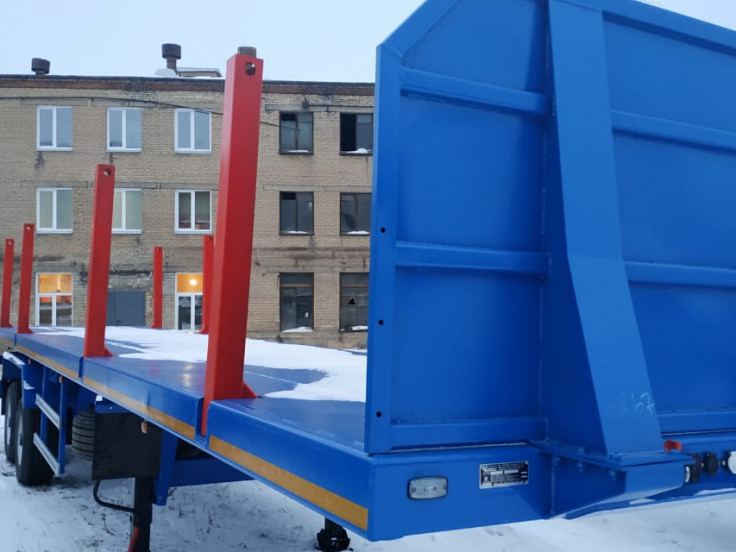 Полуприцеп бортовой ЧМЗАП 93853 по спецификации 038 П1С