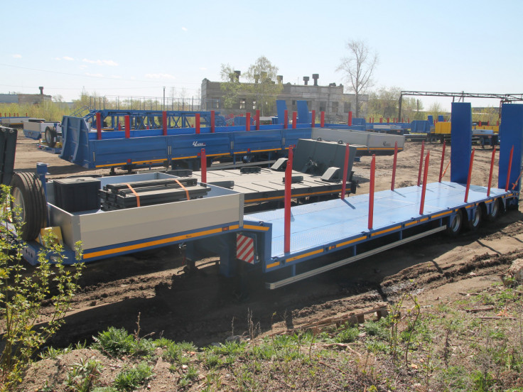 Низкорамный полуприцеп-тяжеловоз ЧМЗАП 99064 по спецификации 100-01