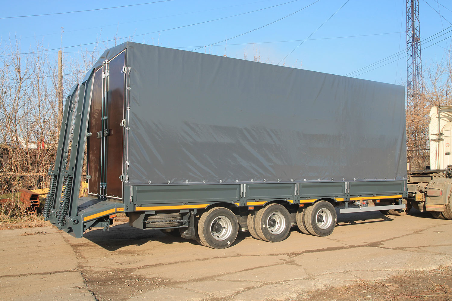 Тентованный прицеп ЧМЗАП 83589 по спецификации 030 02