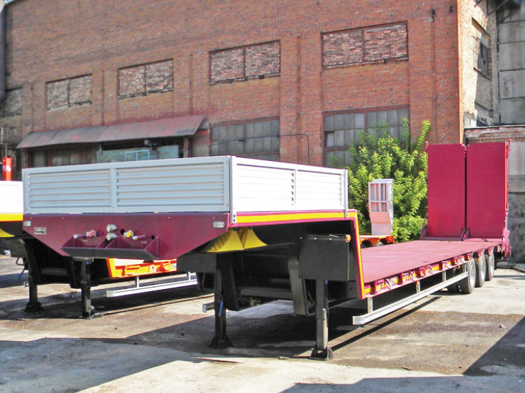 Низкорамный полуприцеп-тяжеловоз ЧМЗАП 99064 по спецификации 042