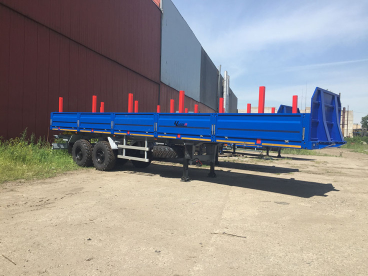 Полуприцеп бортовой ЧМЗАП 93853 по спецификации 038 БАК01