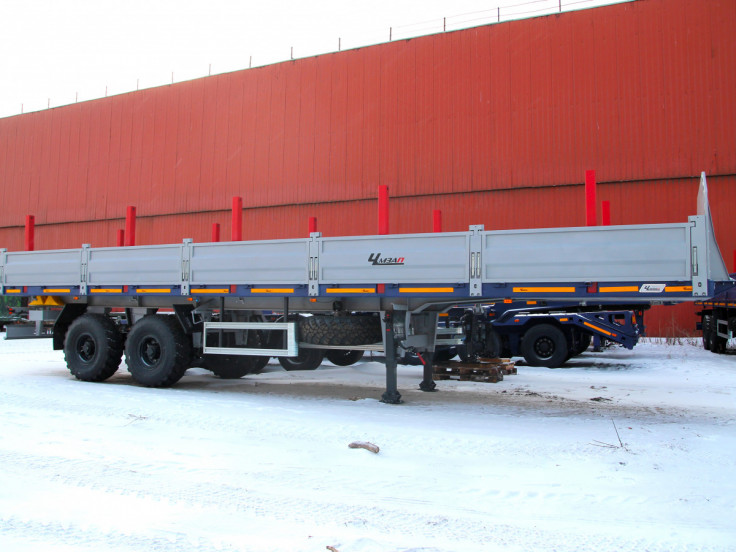 Полуприцеп бортовой ЧМЗАП 93853 по спецификации 038 БАК01