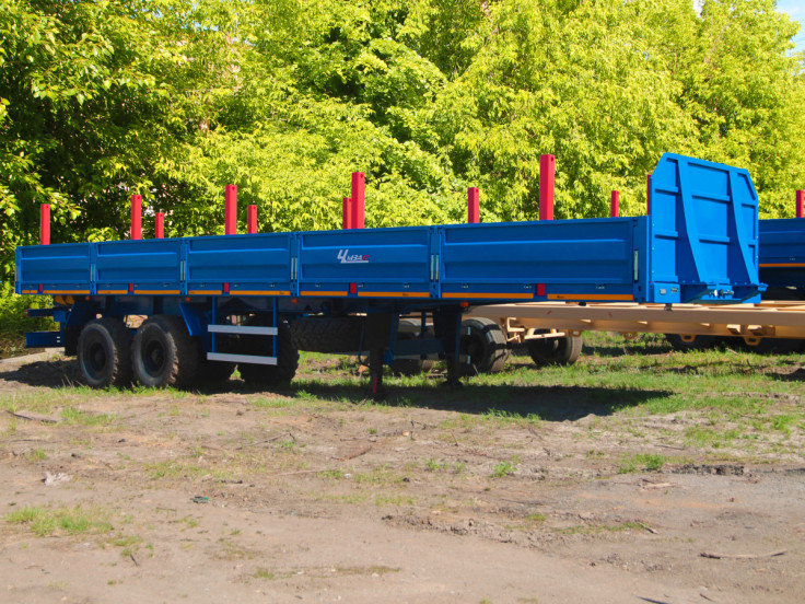 Полуприцеп бортовой ЧМЗАП 93853 по спецификации 038 БАК01