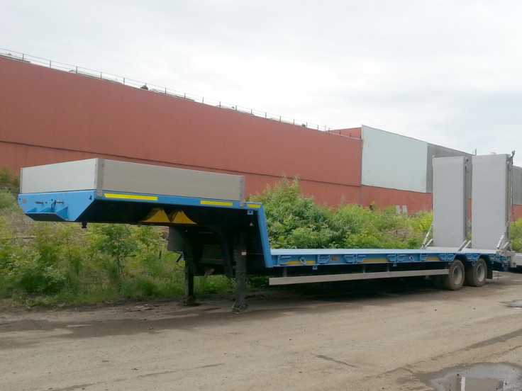 Низкорамный полуприцеп-тяжеловоз ЧМЗАП 938530 по спецификации 037 УКГ4