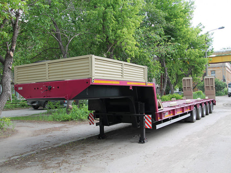 Низкорамный полуприцеп-тяжеловоз ЧМЗАП 99904 по спецификации 011 НУ