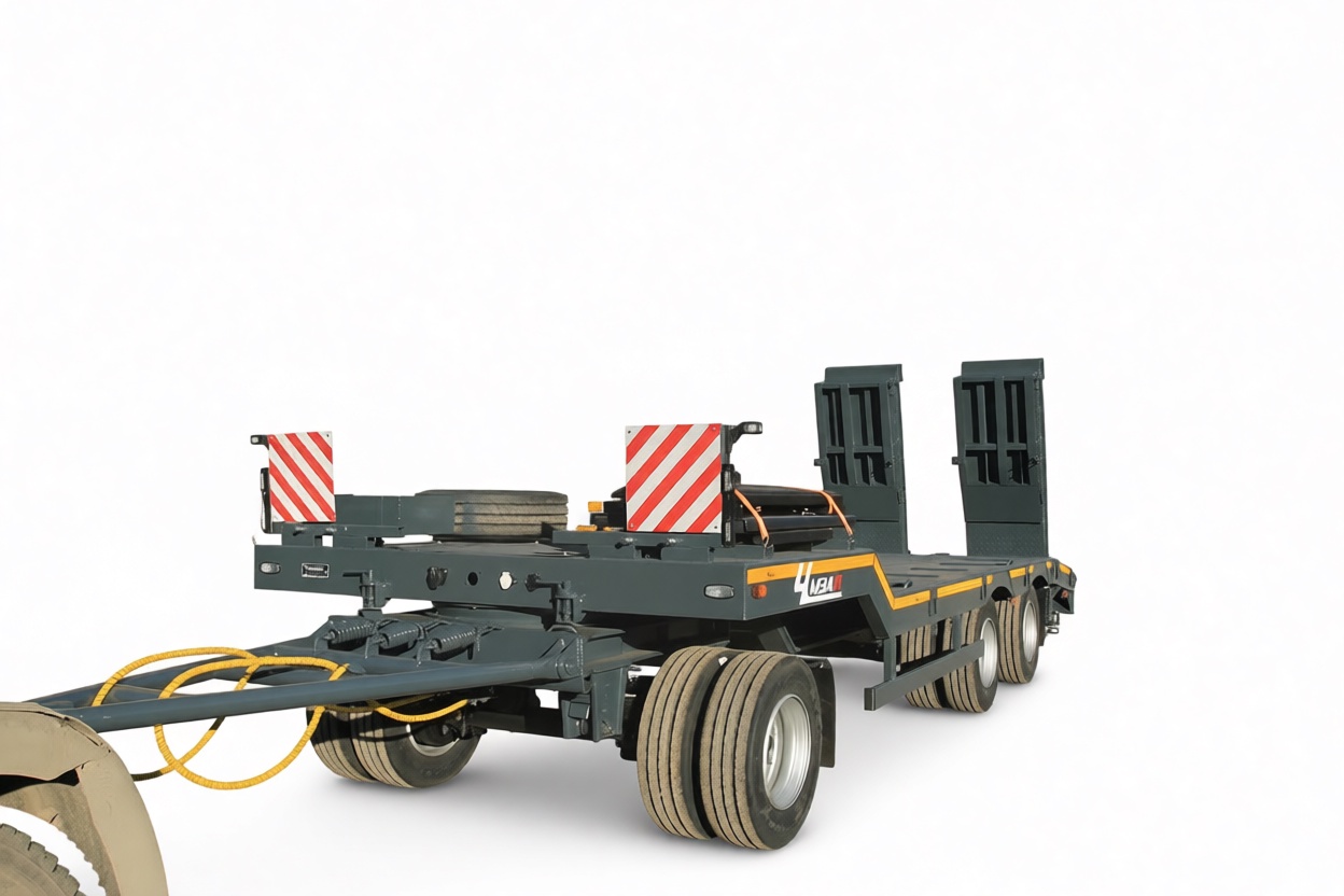 Низкорамный прицеп тяжеловоз 83981 по спецификации 051 У2БН