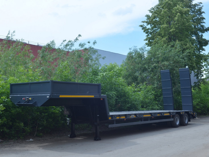 Низкорамный полуприцеп-тяжеловоз ЧМЗАП 93853 по спецификации 030 МТУ