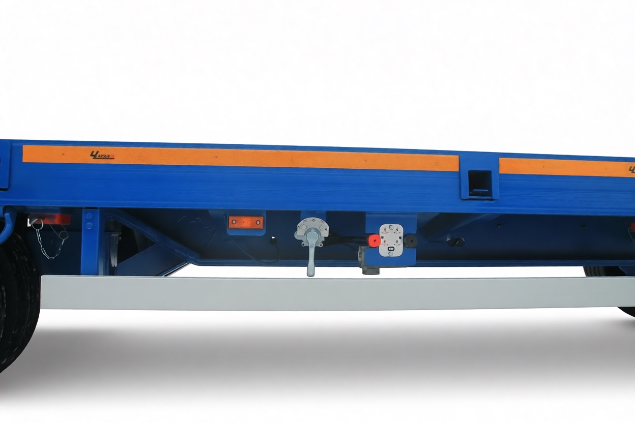 Низкорамный полуприцеп тяжеловоз ЧМЗАП 99064 по спецификации 042 КЗУТ4