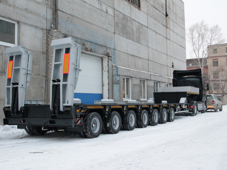 Низкорамный полуприцеп-тяжеловоз ЧМЗАП 99905 по спецификации 020