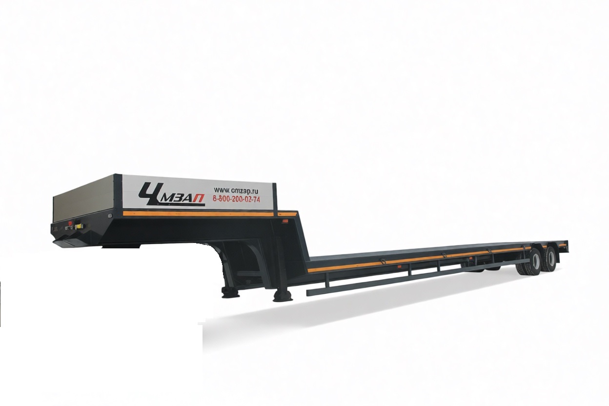 Низкорамный полуприцеп тяжеловоз ЧМЗАП 93853 по спецификации 037 УП31