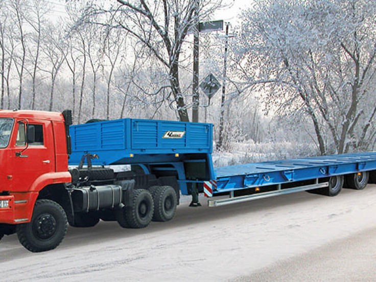 Низкорамный полуприцеп-тяжеловоз ЧМЗАП 99902 по спецификации 012