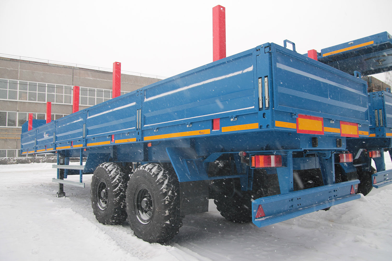 Полуприцеп бортовой ЧМЗАП 93853 по спецификации 038 БАК04 05