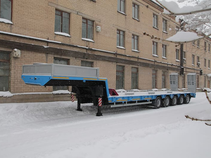 Низкорамный полуприцеп-тяжеловоз ЧМЗАП 99904 по спецификации 011 НУ