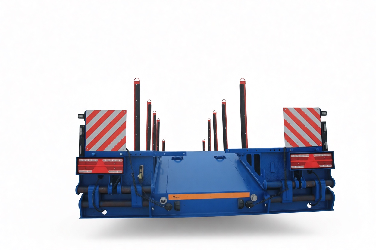 Низкорамный полуприцеп тяжеловоз ЧМЗАП 99064 по спецификации 042 КЗУТ4