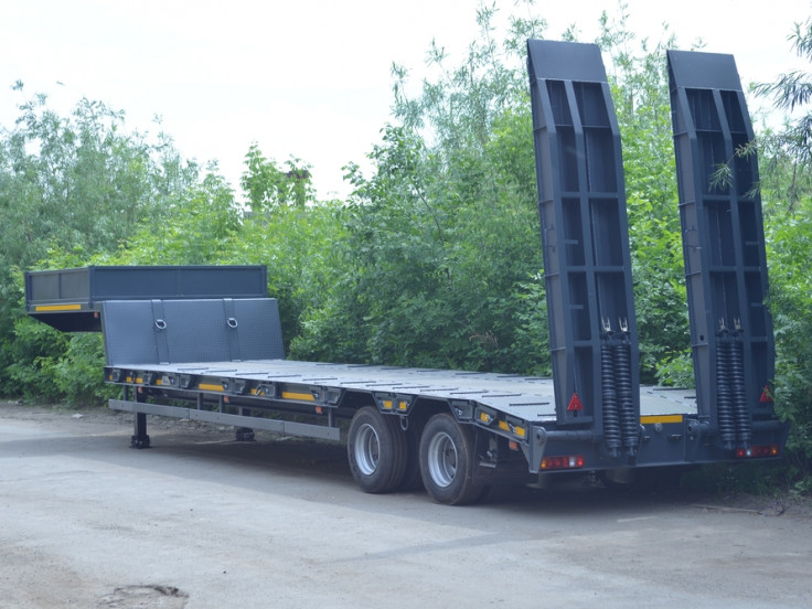 Низкорамный полуприцеп-тяжеловоз ЧМЗАП 93853 по спецификации 030 МТУ