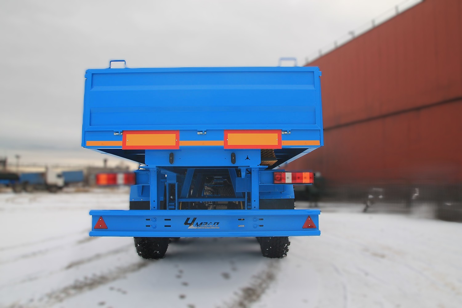 Полуприцеп бортовой ЧМЗАП 93853 по спецификации 038 БАК04 05