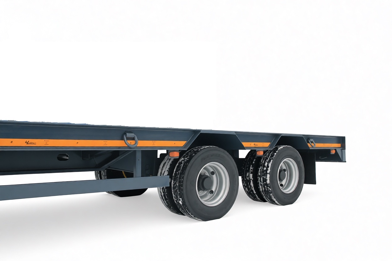 Низкорамный полуприцеп тяжеловоз ЧМЗАП 93853 по спецификации 037 УП31