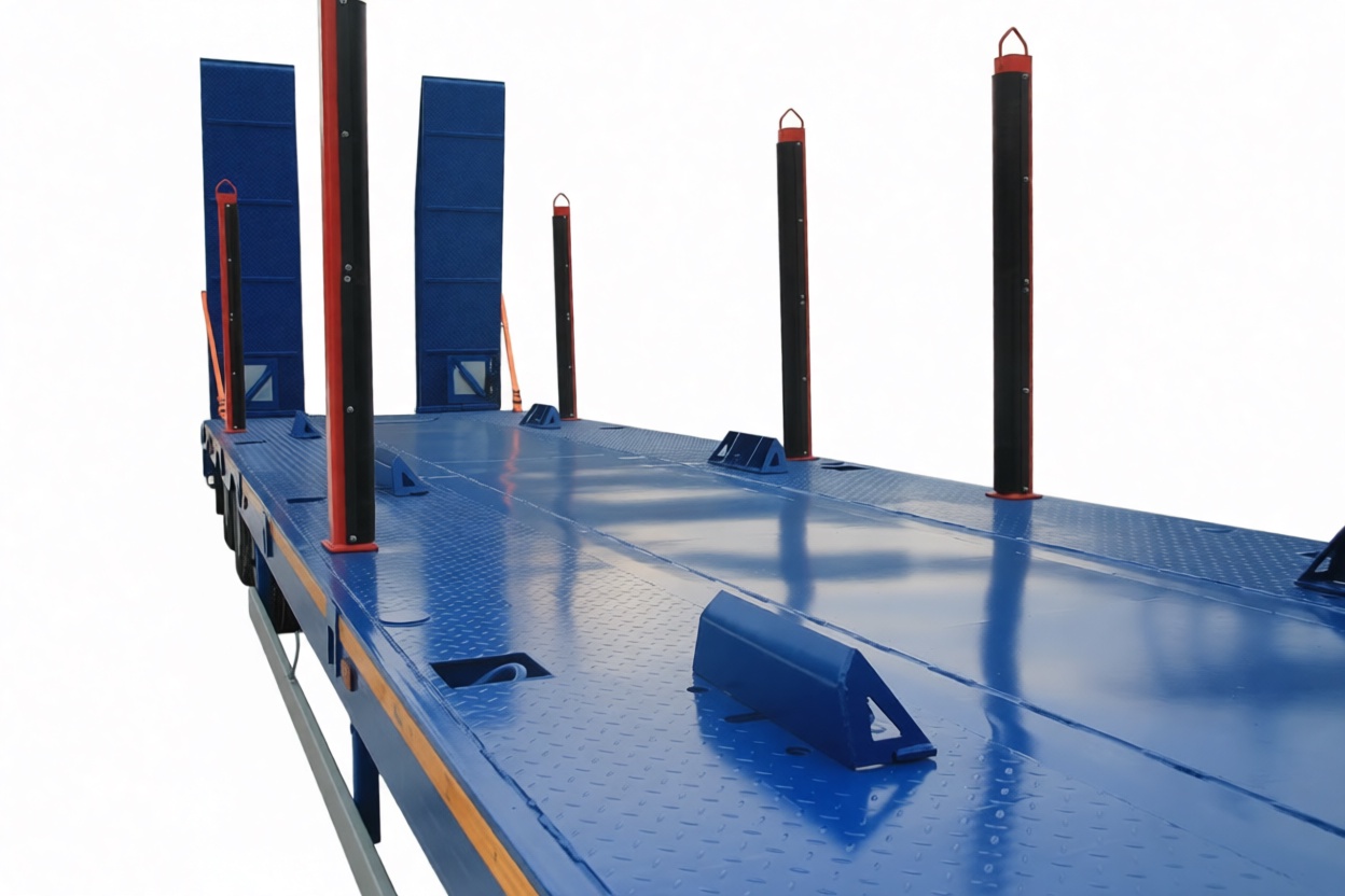 Низкорамный полуприцеп тяжеловоз ЧМЗАП 99064 по спецификации 052 ГТ12