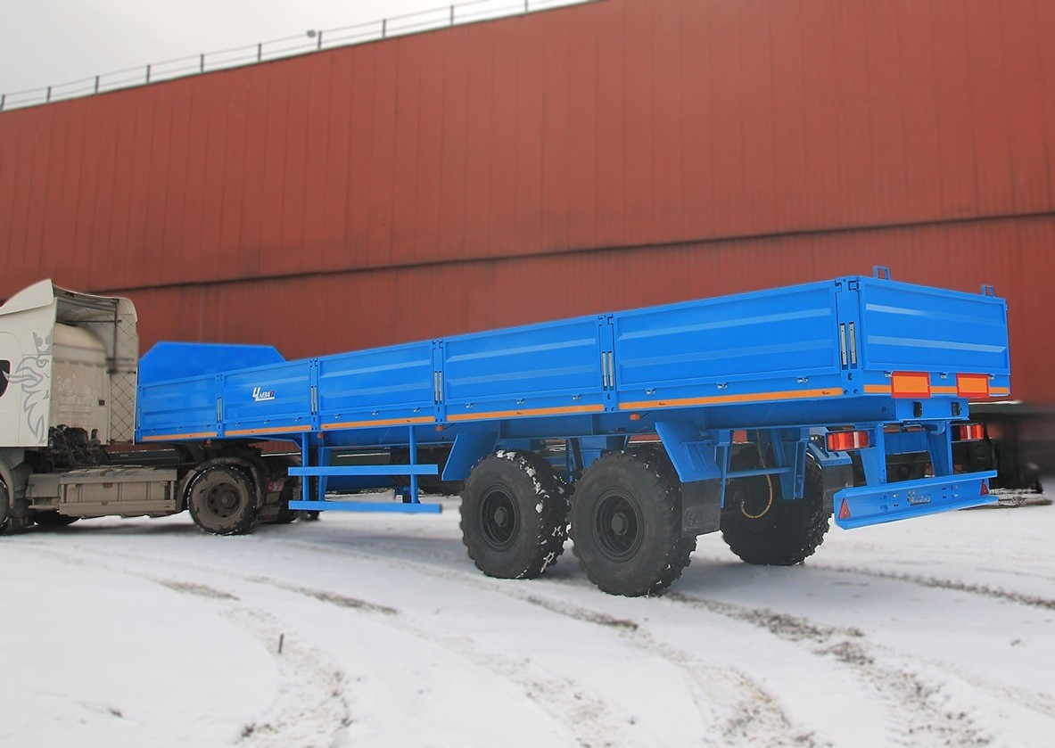 Полуприцеп бортовой ЧМЗАП 93853 по спецификации 038 БАК04 05