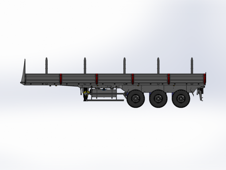 Полуприцеп автомобильный ЧМЗАП-99064 по спецификации 020 КS2