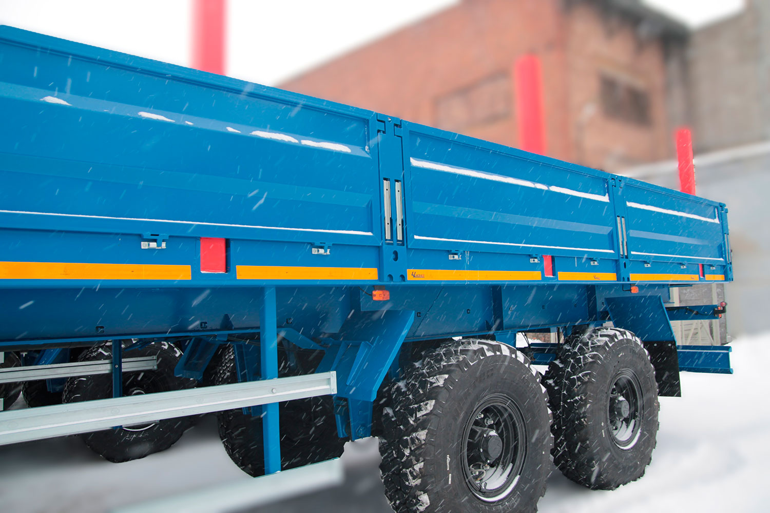 Полуприцеп бортовой ЧМЗАП 93853 по спецификации 038 БАК04 05