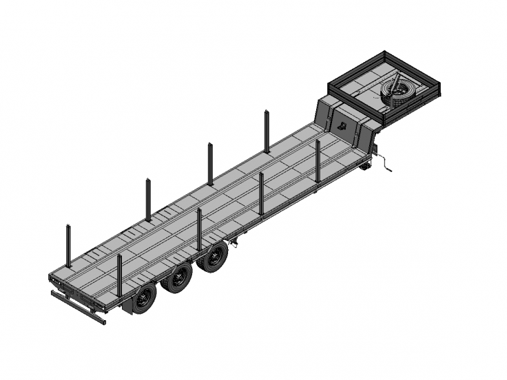 Полуприцеп ЧМЗАП 99064 по спецификации 081 БТ3