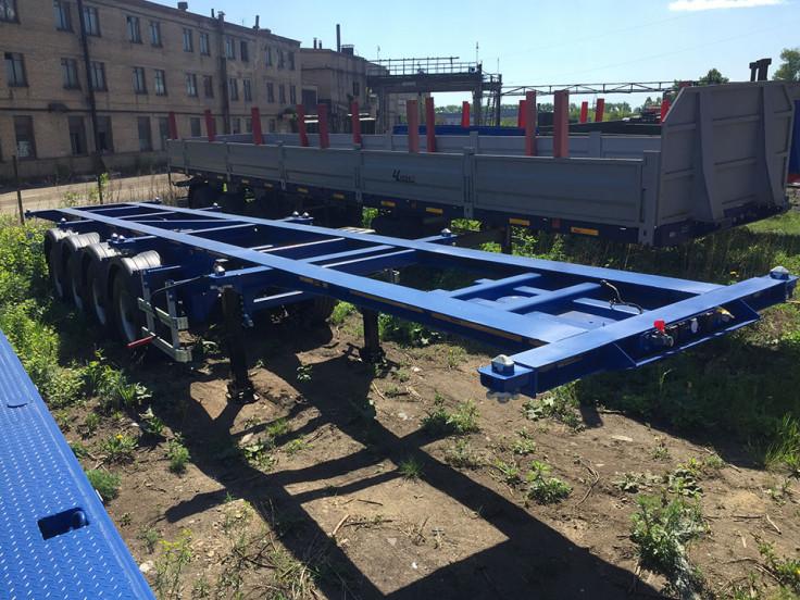 Полуприцеп для перевозки контейнеров 45 футовых ЧМЗАП 99903 по спецификации 028