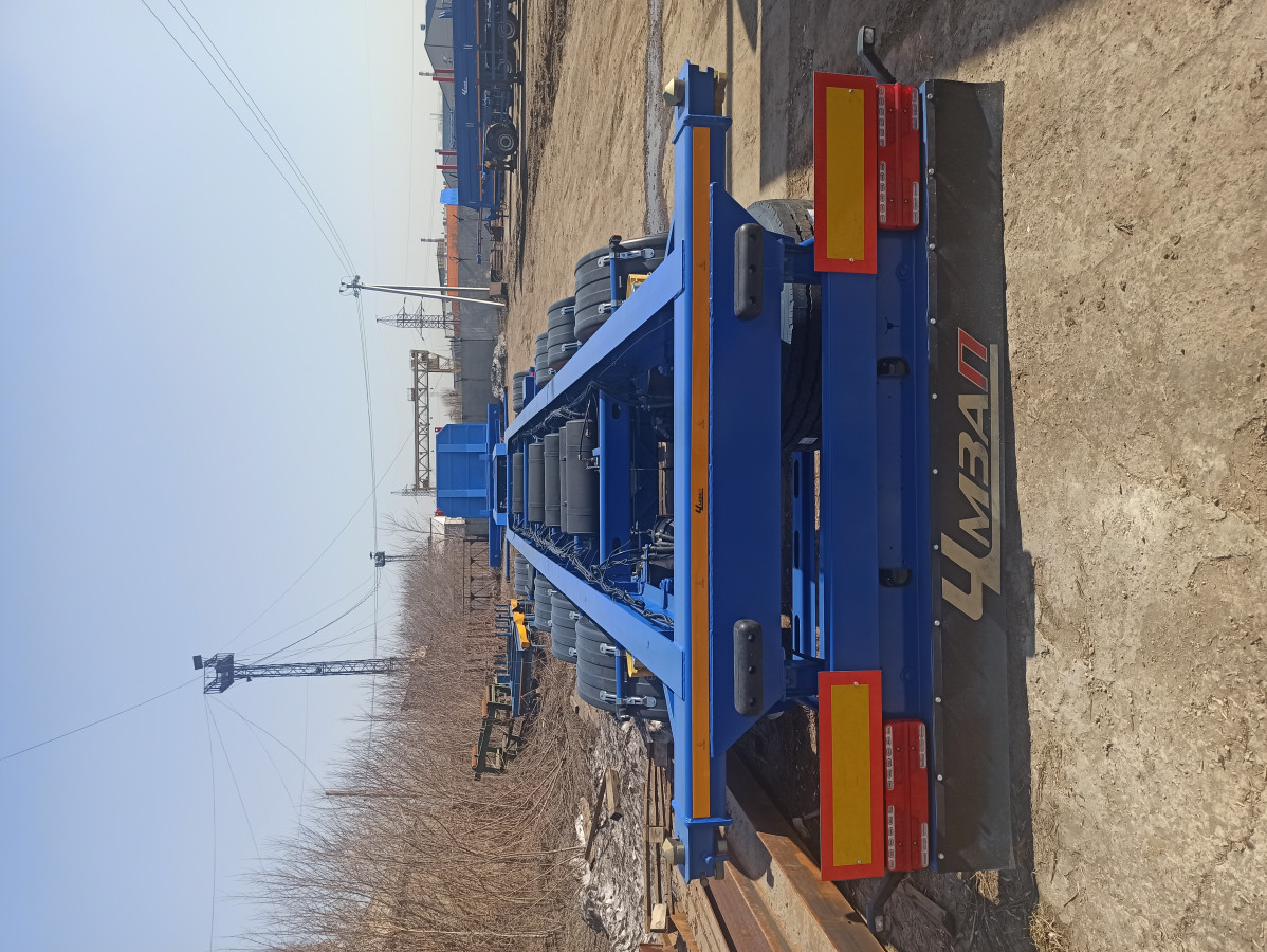 Полуприцеп-контейнеровоз ЧМЗАП 99903 по спецификации 053 К40