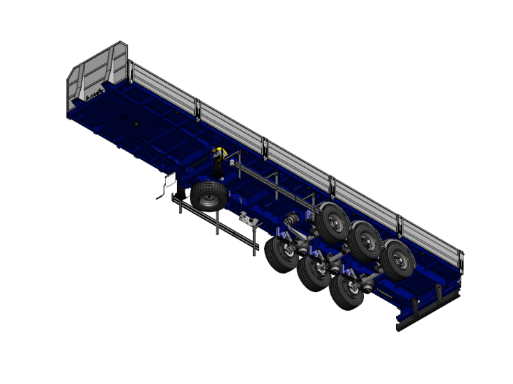 Полуприцеп автомобильный ЧМЗАП-99064 по спецификации 031 П54