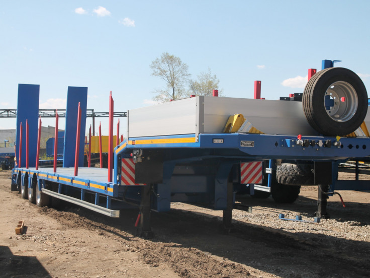 Низкорамный полуприцеп-тяжеловоз ЧМЗАП 99064 по спецификации 100-01