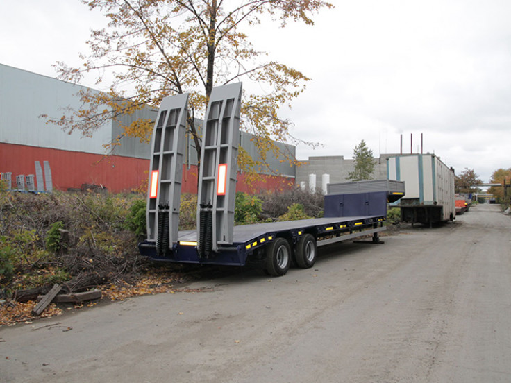 Низкорамный полуприцеп-тяжеловоз ЧМЗАП 938530 по спецификации 037 УК2