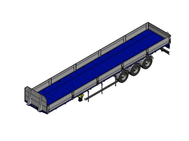 Полуприцеп автомобильный ЧМЗАП-99064 по спецификации 031 П54