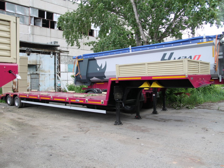 Низкорамный полуприцеп-тяжеловоз ЧМЗАП 938530 по спецификации 037 УКВУ